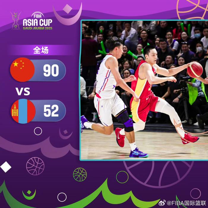 亚洲杯预选赛中国男篮实现两连胜，下一场将再