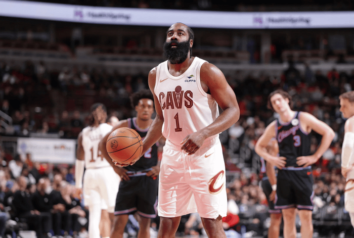 哈登加盟骑士后进攻效率显著提升 -star级表现助