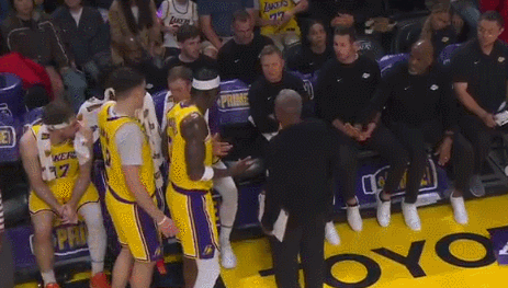 湖人教练与球员爆发激烈冲突 雷迪克闪电换人引