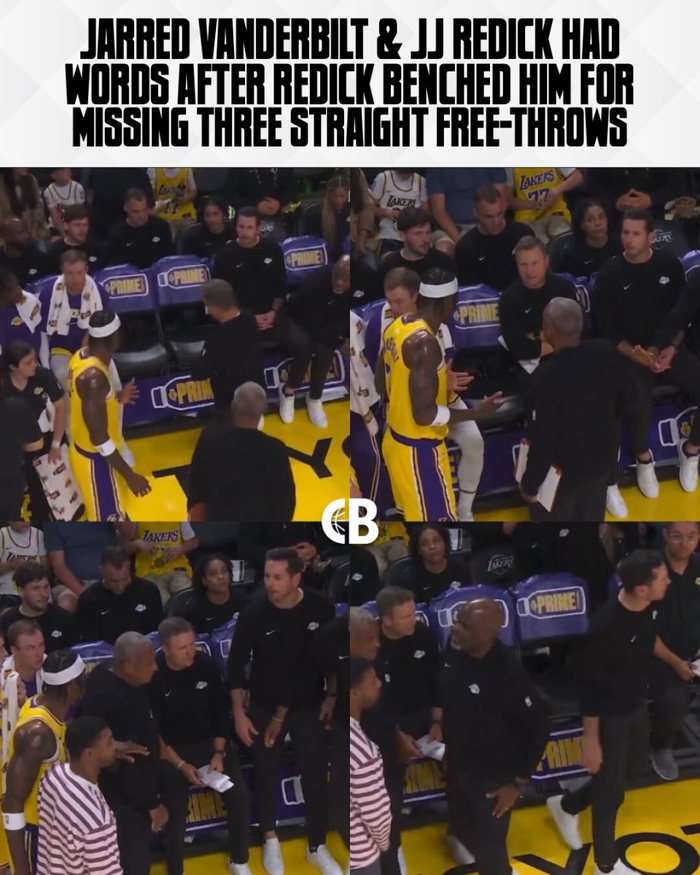 湖人教练与球员爆发激烈冲突 雷迪克闪电换人引